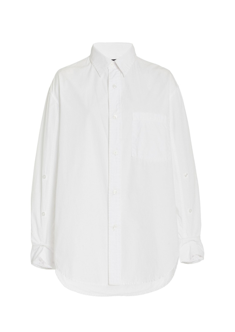 Citizens of Humanity - Kayla Oversized Cotton Shirt - White - XS - Moda Operandi