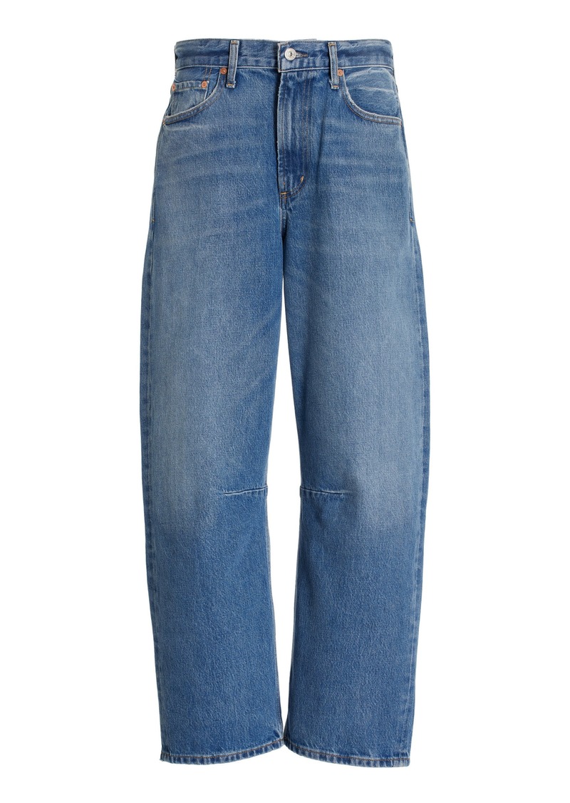 Citizens of Humanity - Miro Rigid High-Rise Wide-Leg Jeans - Blue - 31 - Moda Operandi