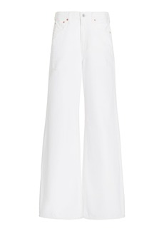 Citizens of Humanity - Paloma Rigid High-Rise Baggy Jeans - White - 31 - Moda Operandi
