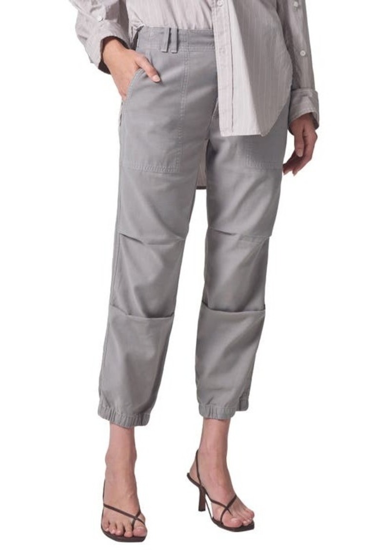 Citizens of Humanity Agni Crop Twill Utility Trousers