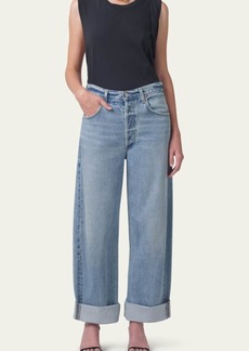 Citizens of Humanity Ayla Baggy Cuffed Cropped Jeans