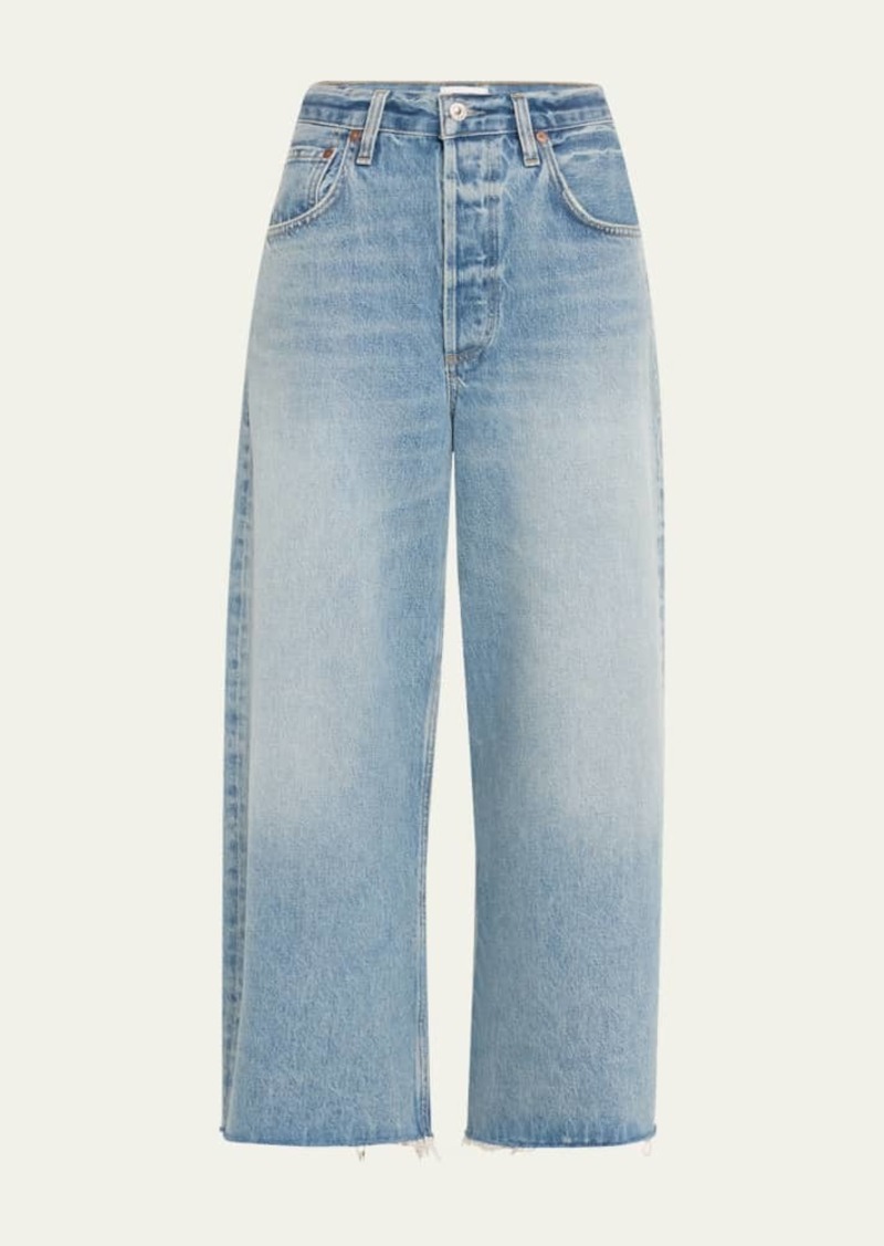 Citizens of Humanity Ayla Raw Hem Crop Jeans