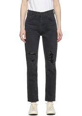 Citizens of Humanity Black High-Rise Charlotte Jeans