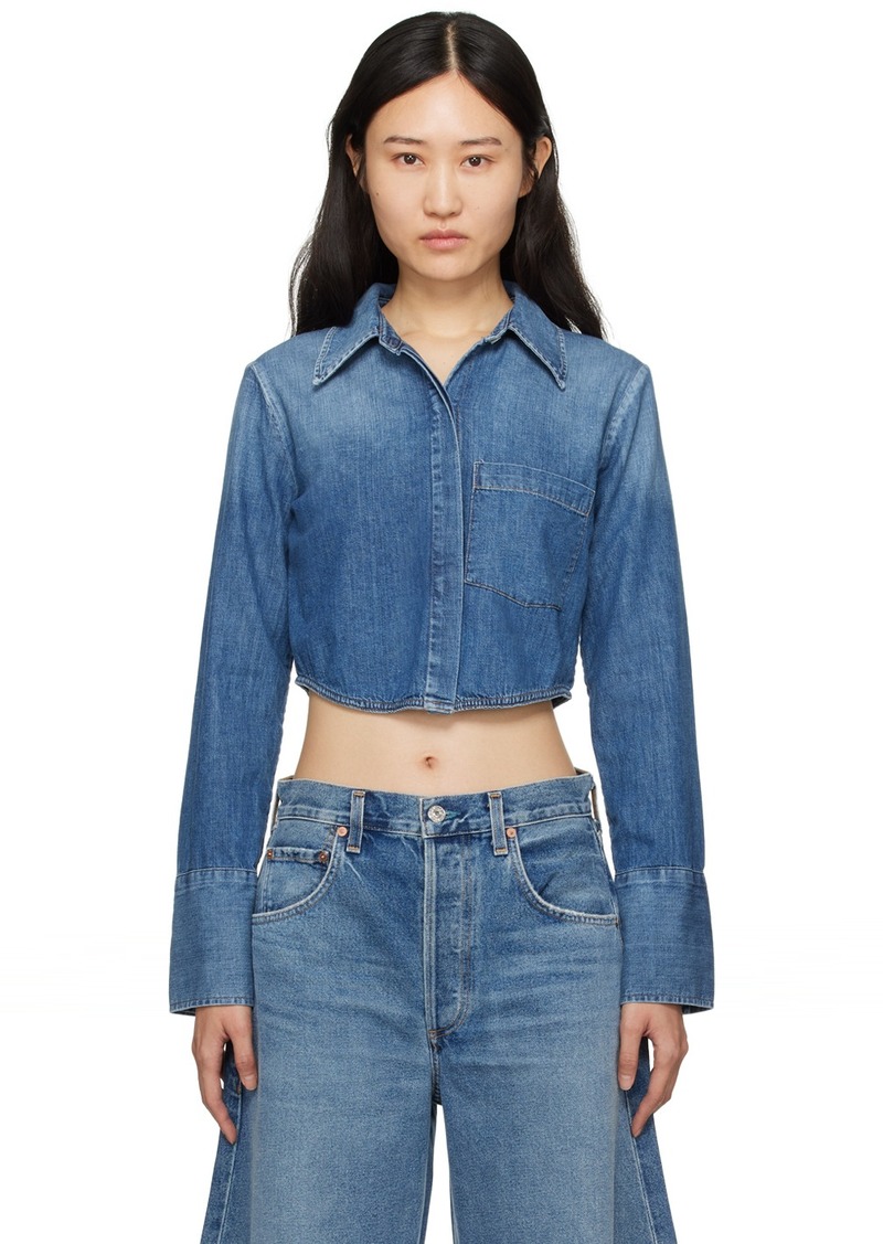 Citizens of Humanity Blue Bea Denim Shirt