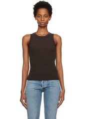 Citizens of Humanity Brown Isabel Tank Top