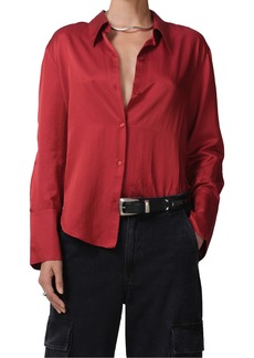 Citizens of Humanity Camilia Satin Shirt in Apertivo at Nordstrom Rack