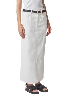 Citizens of Humanity Circolo Reworked Denim Maxi Skirt