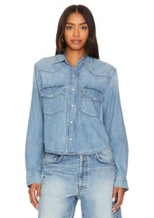 Citizens of Humanity Cropped Western Shirt