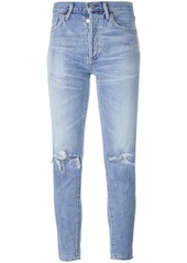 Citizens of Humanity distressed skinny jeans