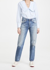 Citizens of Humanity Emery Long Mid Rise Relaxed Straight Jeans