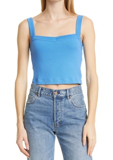 Citizens of Humanity Freja Rib Crop Tank in Yacht at Nordstrom