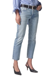 Citizens of Humanity Isla High Waist Organic Cotton Ankle Straight Leg Jeans