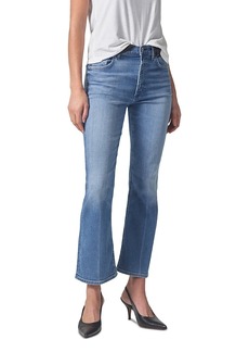 Citizens of Humanity Isola Cropped Bootcut Jeans in Splendor