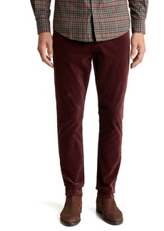 Citizens of Humanity London Tapered Slim Fit Velveteen Pants in Barolo at Nordstrom Rack