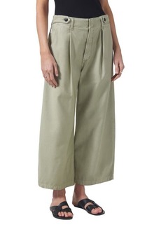 Citizens of Humanity Payton Super High Waist Crop Wide Leg Utility Trousers