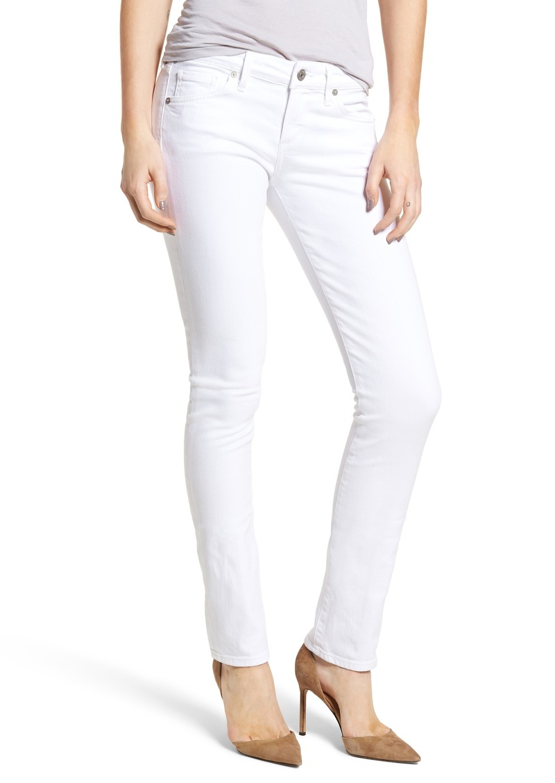 Citizens Of Humanity Racer Skinny Jeans Optic White