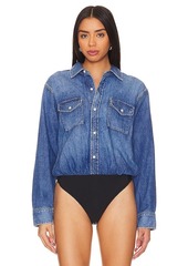 Citizens of Humanity Sera Denim Bodysuit