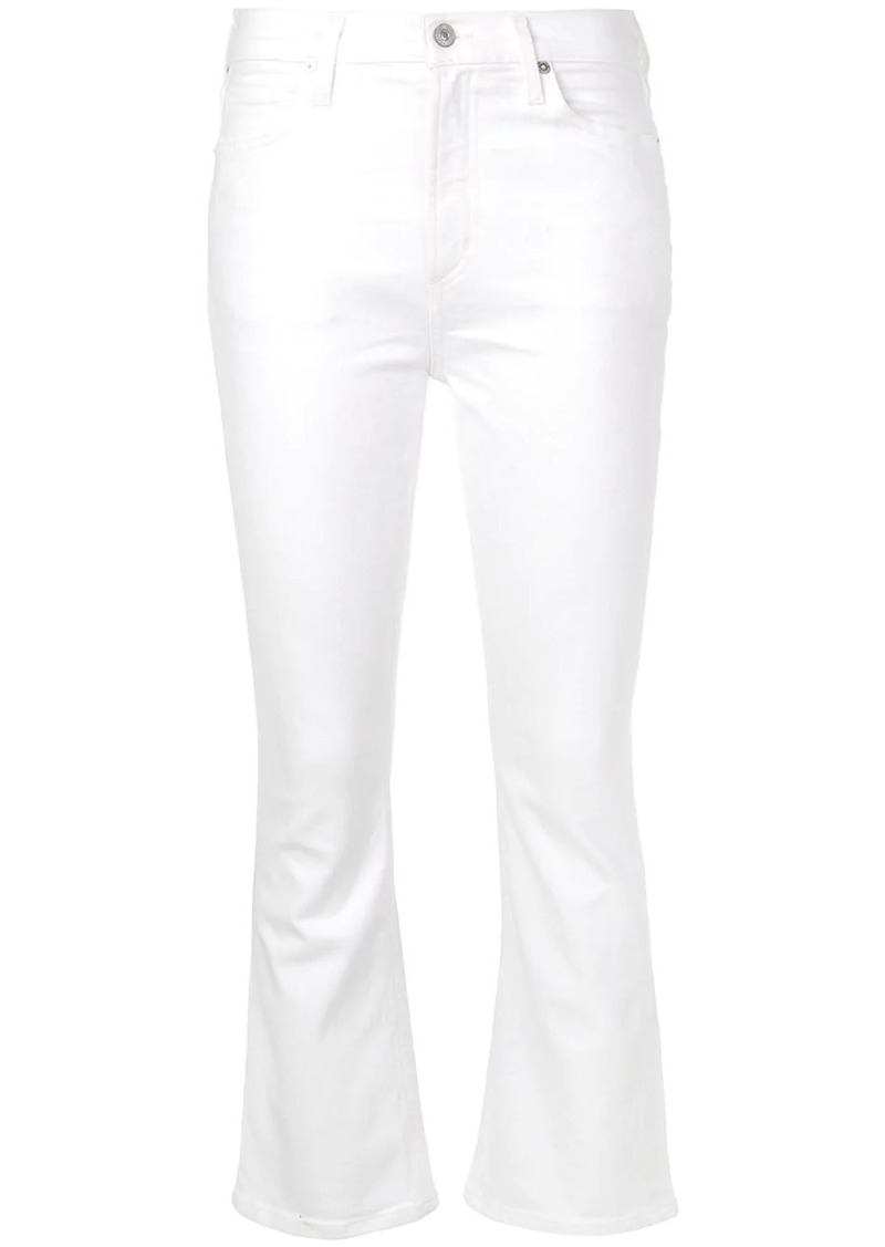 Citizens of Humanity cropped flared jeans