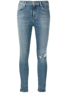 Citizens of Humanity cropped skinny cut jeans