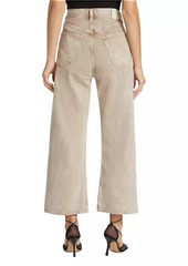 Citizens of Humanity Gaucho High-Rise Cropped Wide-Leg Jeans