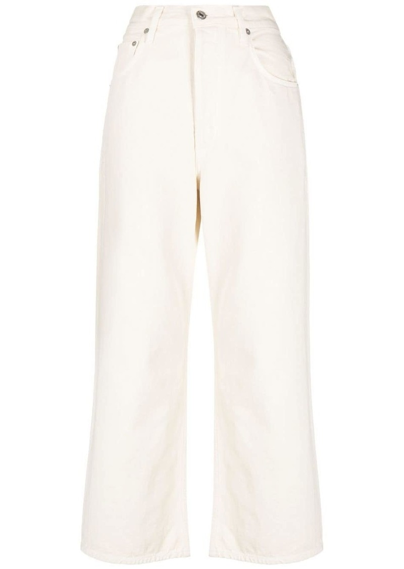 Citizens of Humanity Gaucho wide-leg cotton jeans