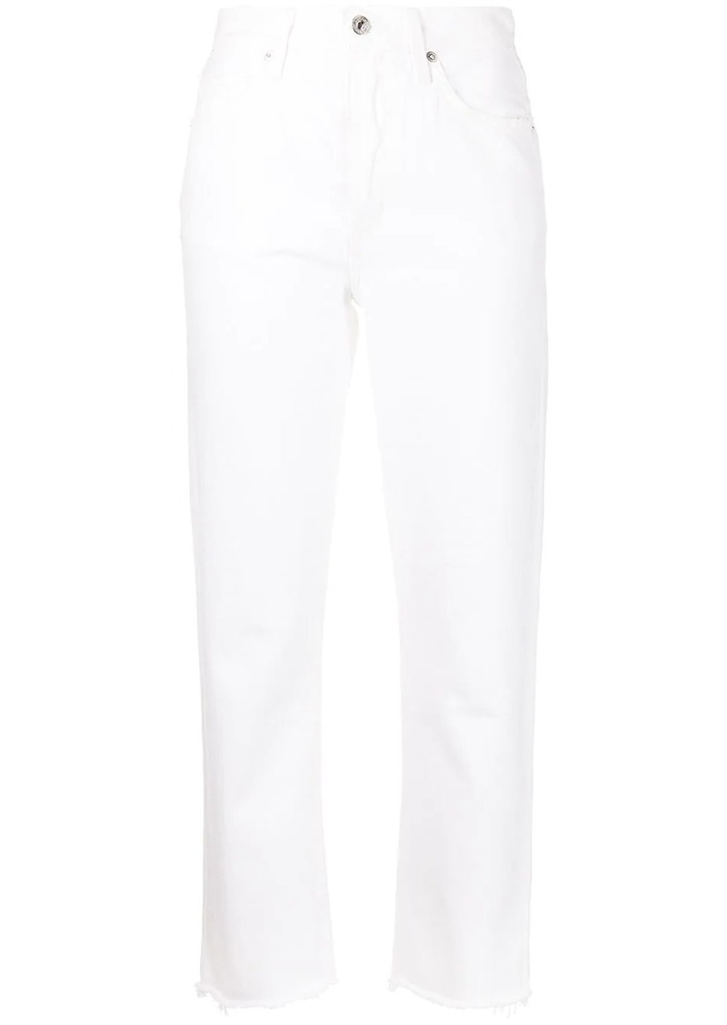 Citizens of Humanity high-rise cropped jeans