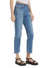 Citizens of Humanity Isola Cropped Boot-Cut Jeans