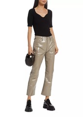 Citizens of Humanity Isola Patent Leather Bootcut Pants