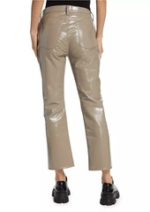 Citizens of Humanity Isola Patent Leather Bootcut Pants