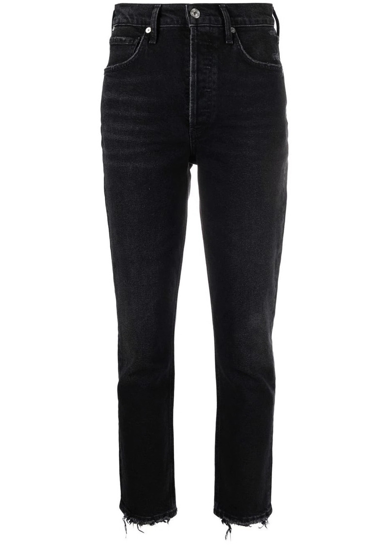 Citizens of Humanity Jolene frayed high-rise jeans