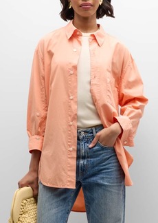 Citizens of Humanity Kayla High-Low Button-Front Shirt