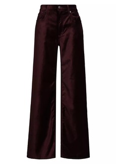 Citizens of Humanity Loli Velvet High-Rise Wide-Leg Jeans