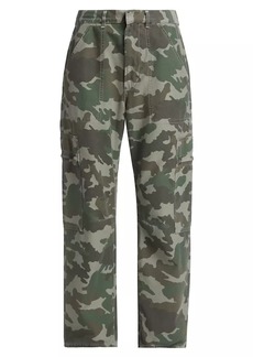 Citizens of Humanity Marcelle Camo Low-Rise Cargo Pants