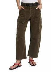 Citizens of Humanity Marcelle Low-Slung Corduroy Cargo Pants