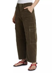 Citizens of Humanity Marcelle Low-Slung Corduroy Cargo Pants