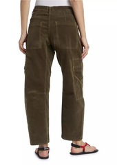 Citizens of Humanity Marcelle Low-Slung Corduroy Cargo Pants