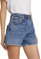 Citizens of Humanity Marlow Mid-Rise Denim Cut-Off Shorts