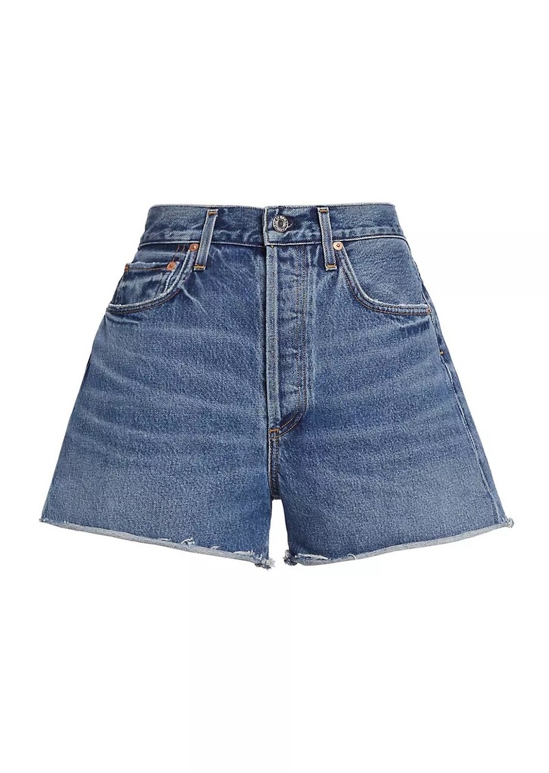 Citizens of Humanity Marlow Mid-Rise Denim Cut-Off Shorts