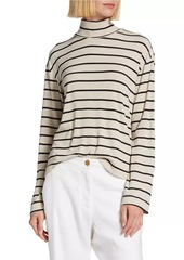 Citizens of Humanity Selma Striped Turtleneck Sweater