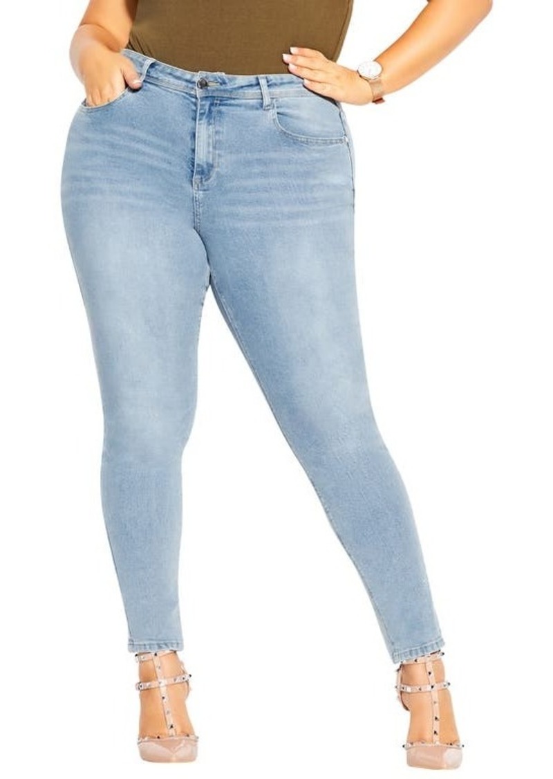 City Chic Harley Lover Skinny Jeans