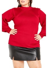 City Chic Isabella Sweater