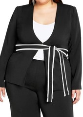 City Chic Laila Belted Jacket