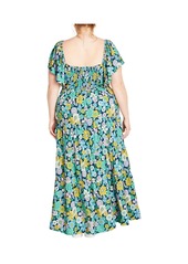 City Chic Women's Brigitte Dress - Sunshine