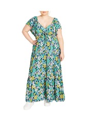 City Chic Women's Brigitte Dress - Sunshine