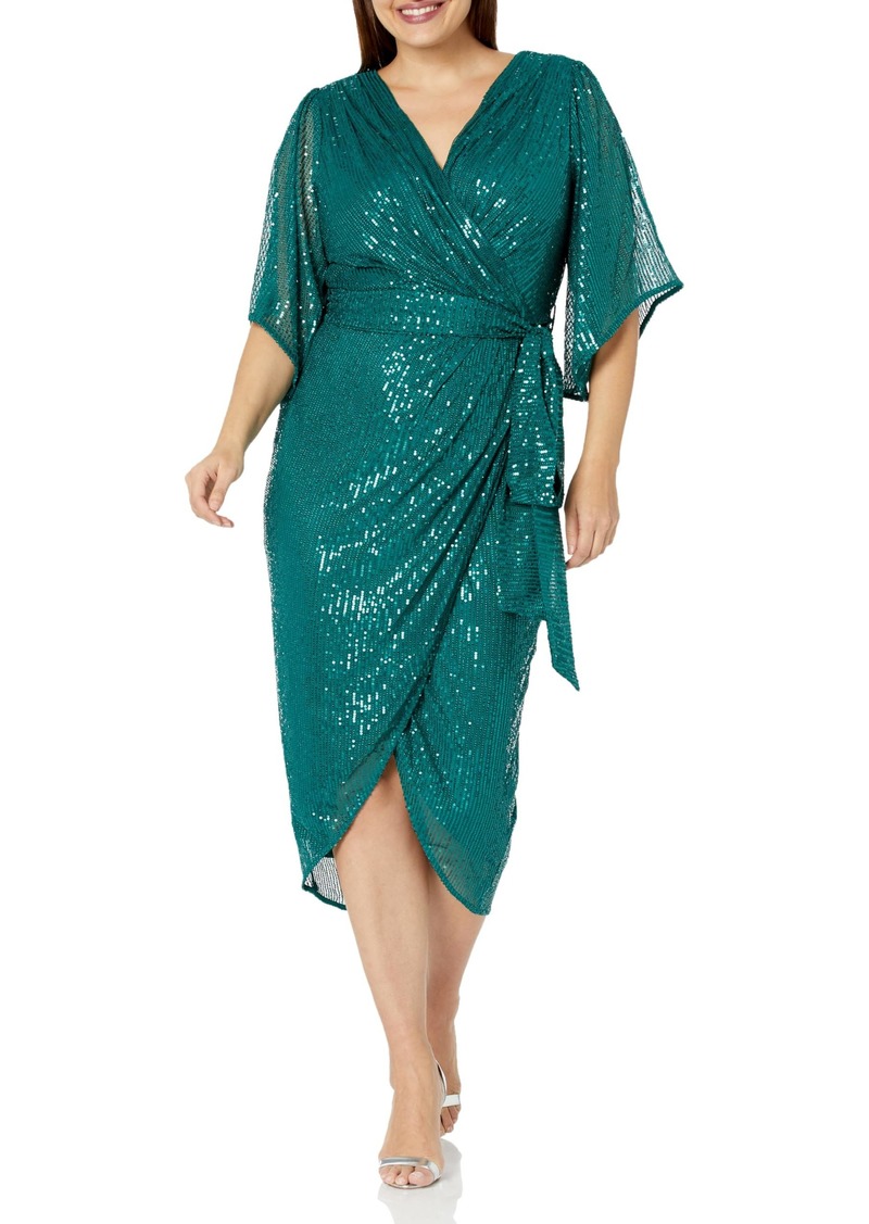 City Chic Women's Apparel Women's City Chic Plus Size Dress Paige Sequin