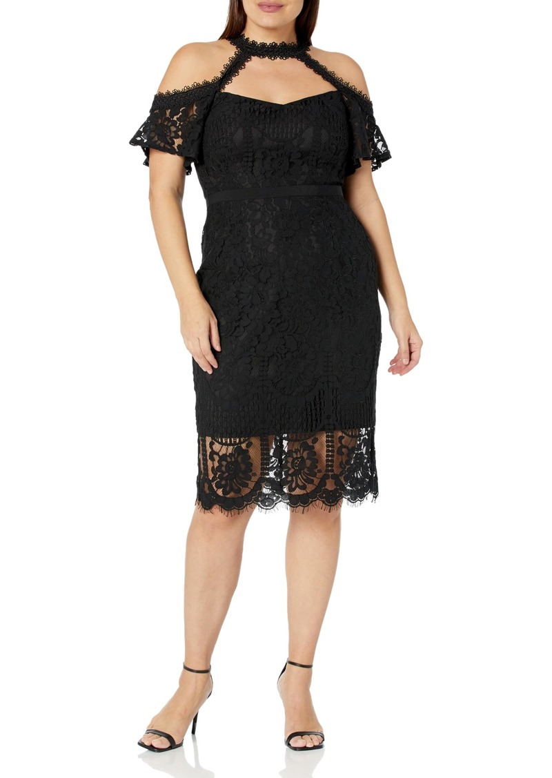 City Chic Women's Apparel Women's City Chic Plus Size Dress Pippa LACE