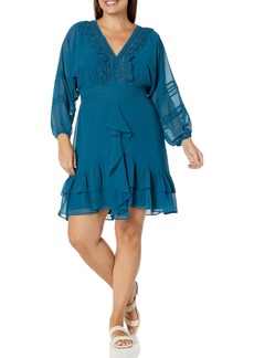 City Chic Plus Size Dress Sweetheart in  Size 12