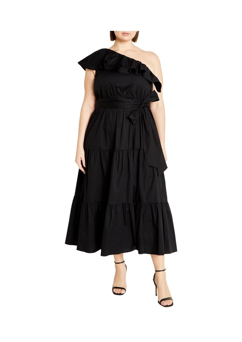 City Chic Plus Size Farrah Dress - Black