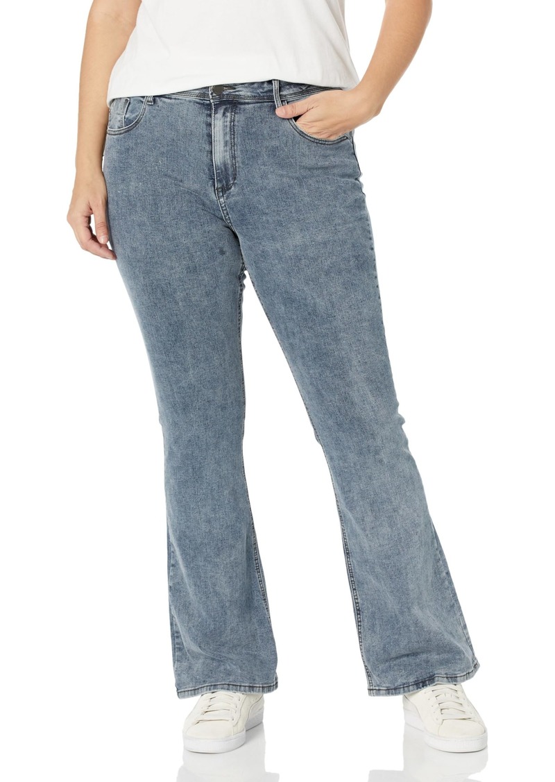 City Chic Plus Size Jean A Slit CRST in  Size 24
