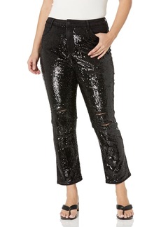 City Chic Plus Size Jean H Sequin in  Size 16